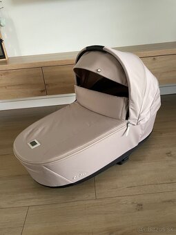 Cybex priam lux carry cot vanička cozy beige - 2