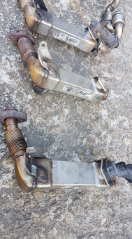 BMW chladič vyfukovych plynov EGR AGR predhrev vody - 2