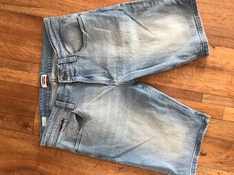 TOMMY HILFIGER originál jeansove/capri nohavice L/XL - 2