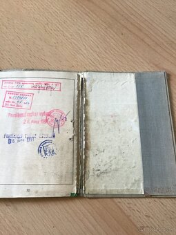 VOJENSKá KNIžKA ROK 1955 - 2