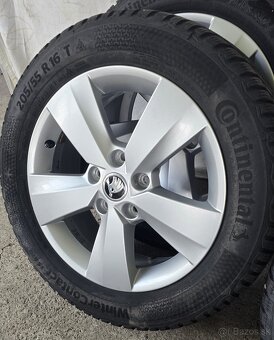 5x112,r16-Škoda-6J,et48,205-55-Continental-3824-6mm - 2