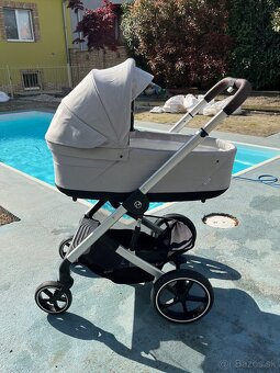 Predám Cybex Balios S Lux 2 kombinácia-Lava Grey - 2