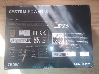 NEROZBALENE 750W, Be quiet SYSTEM POWER 10 750W - 2