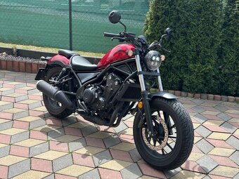 Honda Rebel 500 červená / 2023 / 3774km - 2