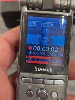 digitalny diktafon 50e ( farebny displej ) - 2