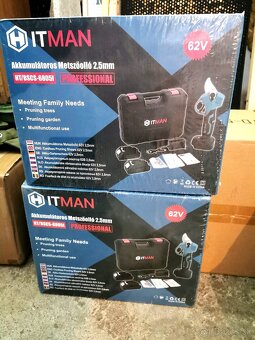 Dvojité akumulátorové záhradnícke nožnice Hitman 62V HT-BSCS - 2