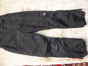 Otepľovačky- čierne, zn.Crivit, 158/164,párkrát oblečené - 2