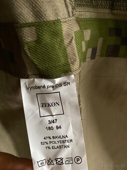 Predám úplne novú, nepoužívanú vojenskú blúzu 3/47 - 2