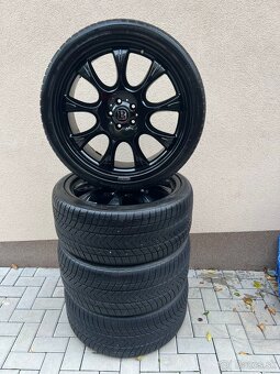 Originál ALU KOLA BRABUS MERCEDES 5x112 r22 nové zimní pneu - 2