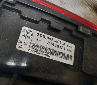 Volkswagen Passat B8 2.0 TDi 2019 predám ZADNÉ SVETLá, ZADNÝ - 2