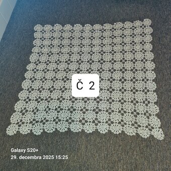 Súprava háčkovaných dečiek - 2