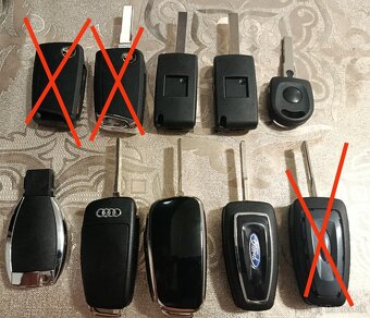 Náhradné kľúče Mercedes, Audi, Škoda, Ford - 2