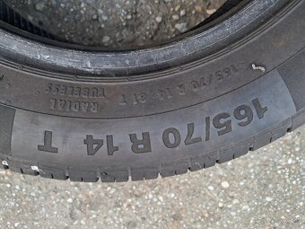 Predam pneumatiky Continental 165 70 14 - 2