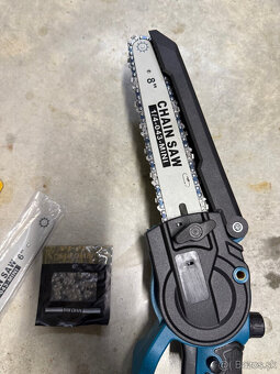 Mini aku píla 18V bezuhlíková – pasuje na Makita 18V aku - 2