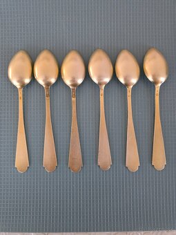 Strieborné lyžičky 6ks sovietske 875/1000 - 2