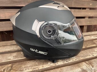 Výklopná prilba helma XL značka W-tec - 2