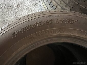 215/65 R17 letné Pirelli 7mm - 2