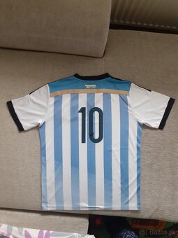 Futbalové tričko Messi, 13-14 rokov - 2