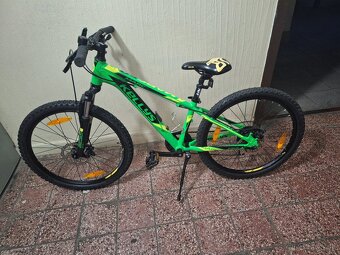 Predám detský bicykel 24kola Kellys zeleny - 2