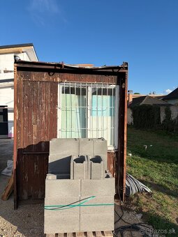 Stavebná búda 6x2,5m - 2