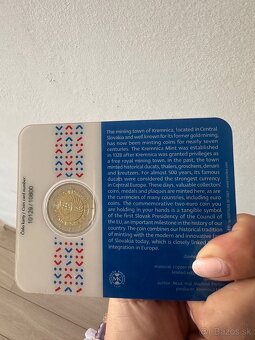 Zberateľská minca 2€ slovenského predsedníctva - 2
