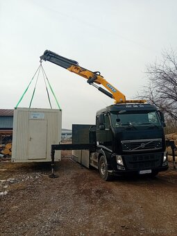 Autodoprava s hydraulickou rukou - 2