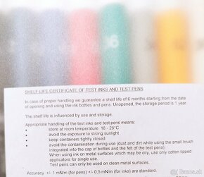 Testovacie perá Arcotest Germany - 2
