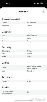 Bazen s loptickami na predaj - 2