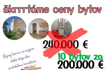 Škrtáme ceny bytov - 2
