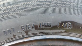Pneumatiky s diskami. - 2