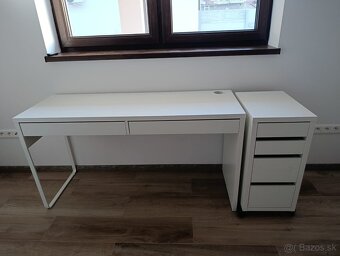 IKEA MICKE stôl + šufliky - 2