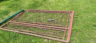 dvojkridlova brána 5m x 1,7m - 2