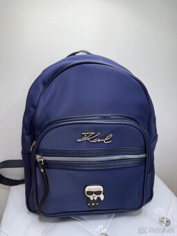 Karl Lagerfeld ruksak tmavomodrý - 2