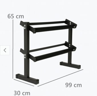 Stojan na činky - 2