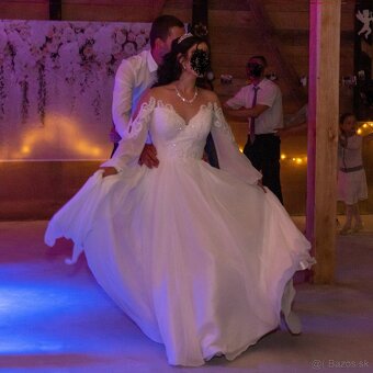 Svadobné šaty veľ.38 - 2