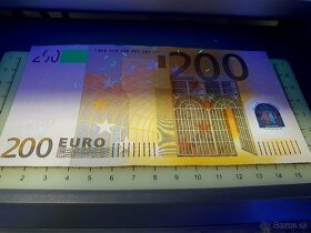 ✅️ Bankovka 200€ EF/XF (mimoriadne pekná) - 2