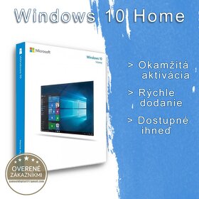 [✔️] WINDOWS 10 PRO/HOME >Doživotný< |RETAIL| - 2