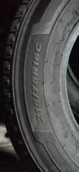 215/75 r16 C zatazove dodávkove 4ks99eur - 2
