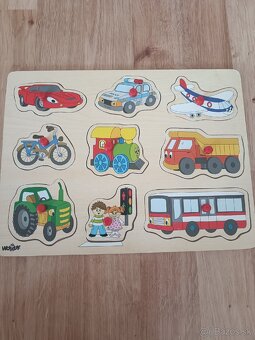 Drevené skladačky pre deti - 2