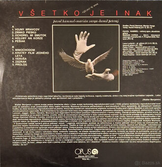 Retro gramofónová LP platňa Vsetko je inak - 2
