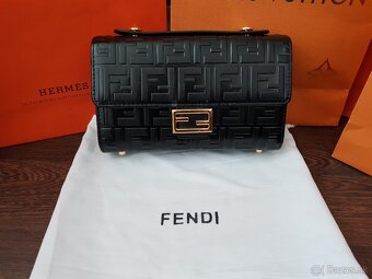 Nova kožena crossbody FENDI black - 2