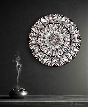 Mandala 40 cm na dreve - 2