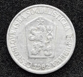 25 halier 1962 Československo - 2