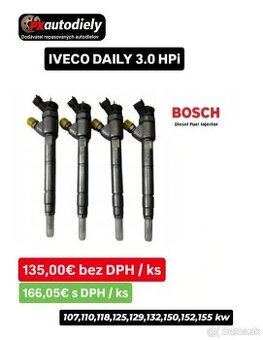 Repasované vstrekovače IVECO Daily 3.0 HPi 107kw, 129kw - 2