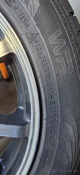 Zimné gumy  Nokia s diskami Dezent. - 2