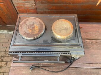 Elektrická dvojplatnička s rúrou - 2