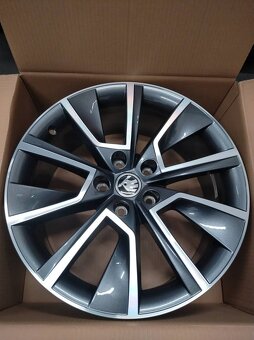18" sada alu ŠKODA KODIAQ,VW,SEAT + zimné pneu. - 2