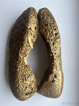 Zlaté balerínky Melissa 35/36 - 2