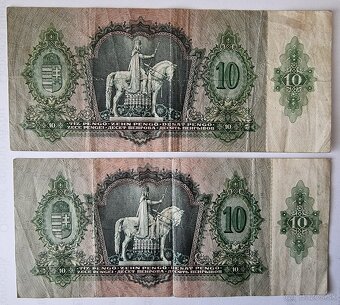 10 pengö z roku 1936 - 2