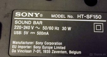 Sony HT-SF150 - 2